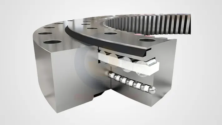 Ball-Cylindrical Combined Slewing Bearing